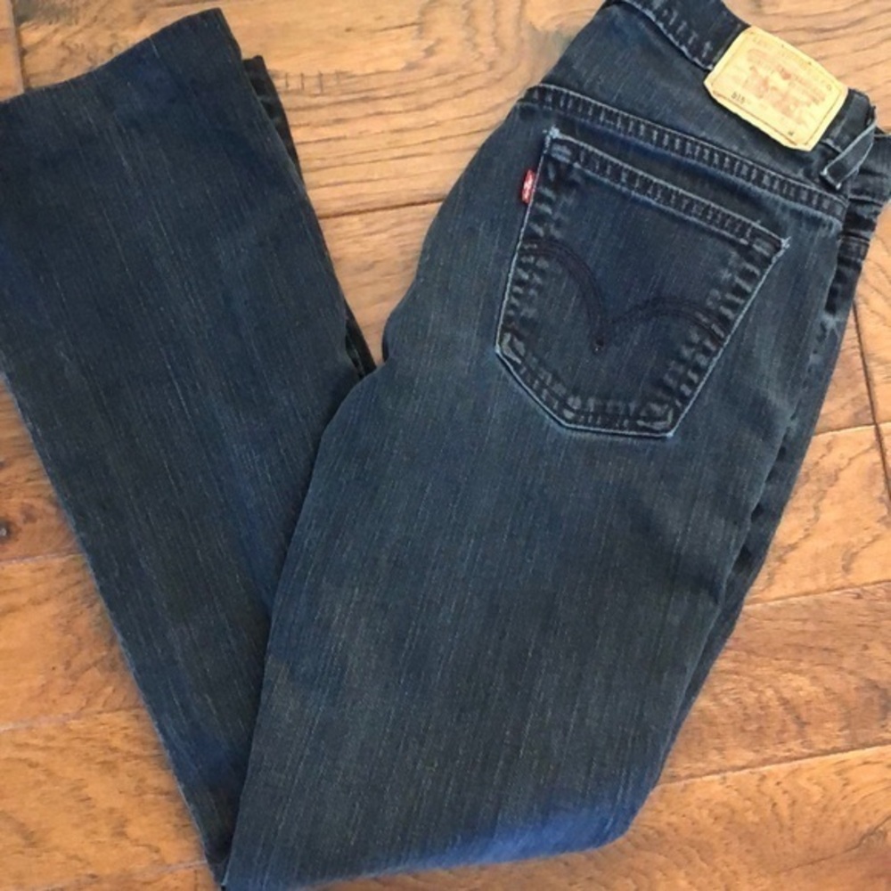 Levi’s Nouveau Black 515 boot cut jeans